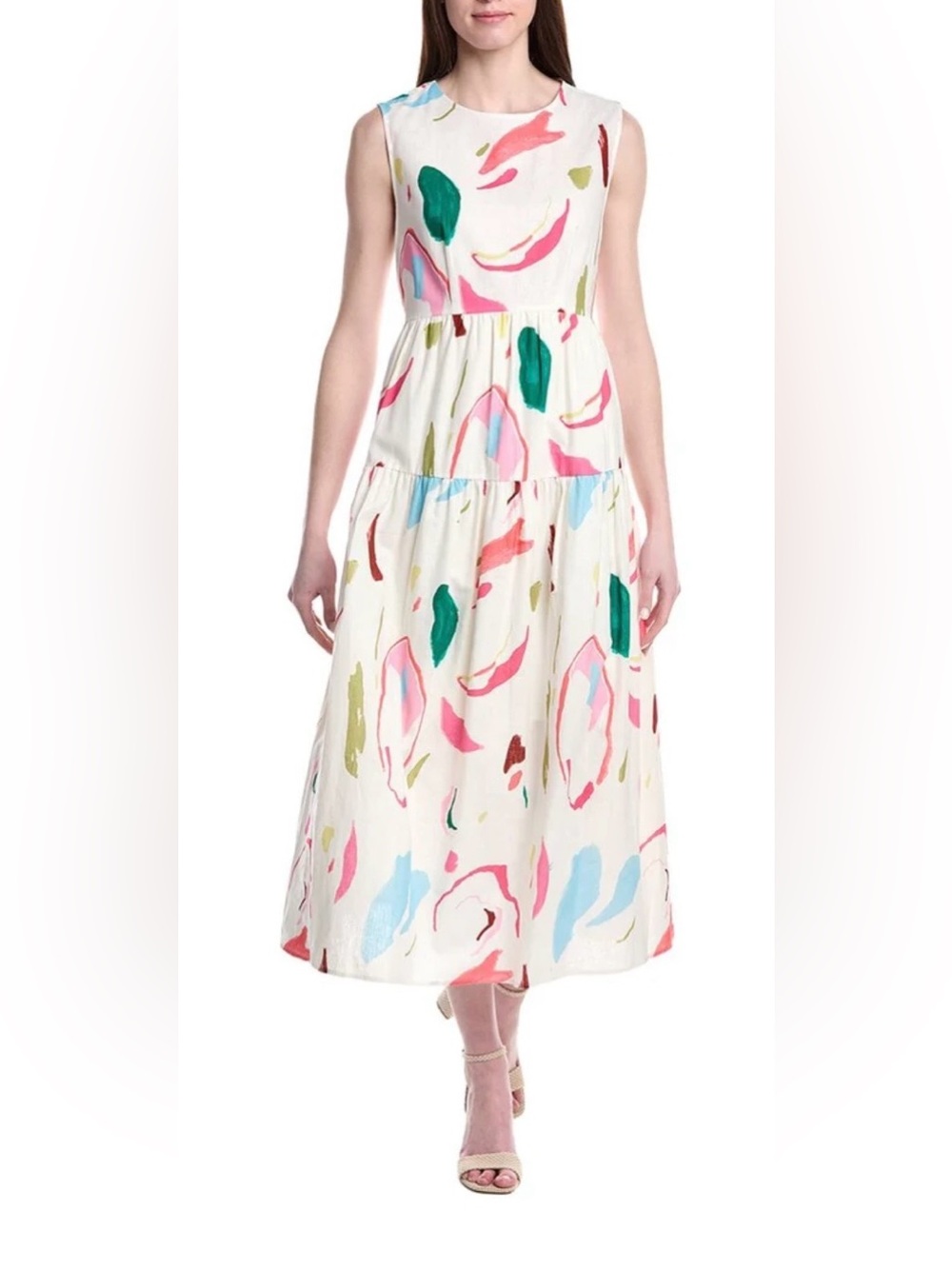 CROSBY by Mollie Burch Arlo Maxi Dress Palette Play S